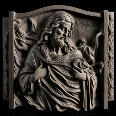 3D model st jesus (STL)